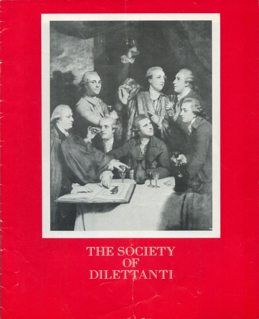 Lot 594: The Society of Dilettanti. Designed and printed by...