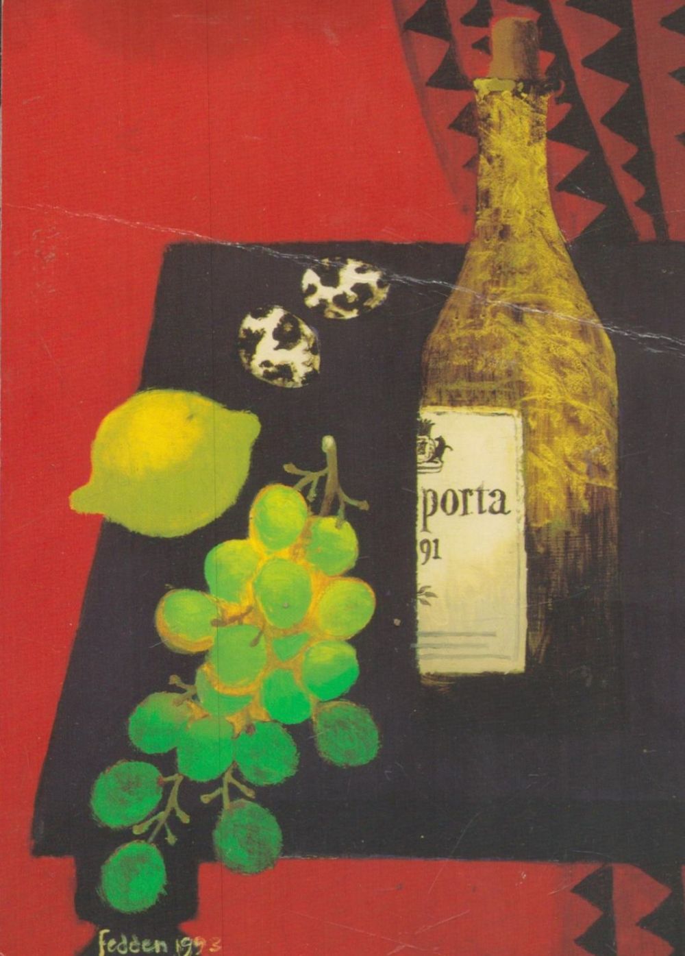 Lot 598: Postcard. Royal Academy of Arts. Mary Fedden O....