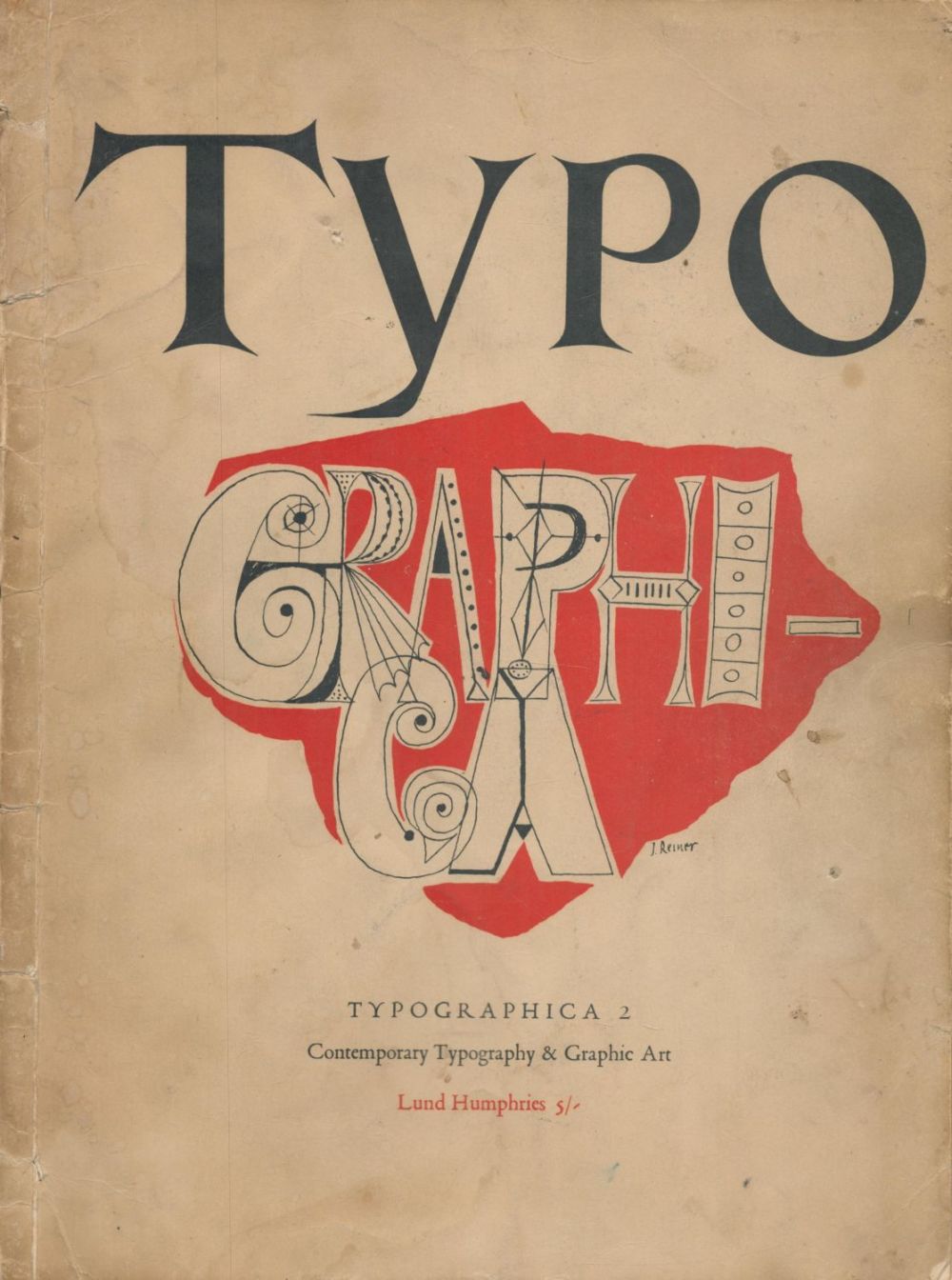 Lot 642: Typograph. Typographica 2. Contemporary Typography and Graphic Art....