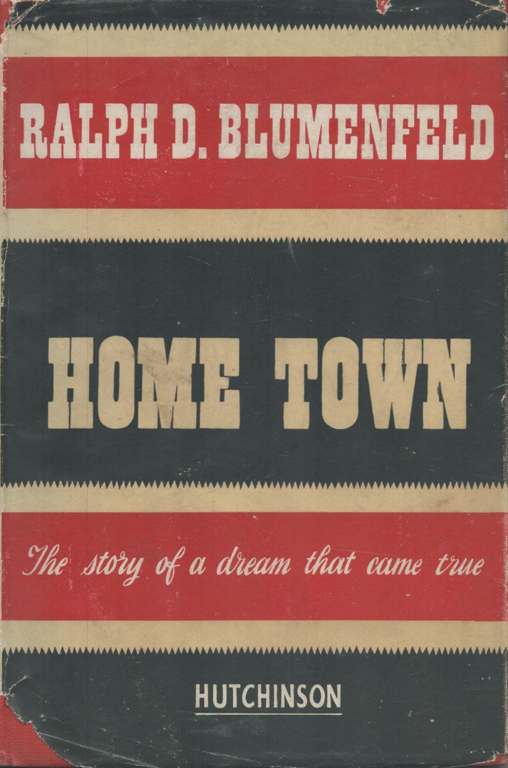 Lot 680: Home Town. By Ralph D. Blumenfeld. Published by...