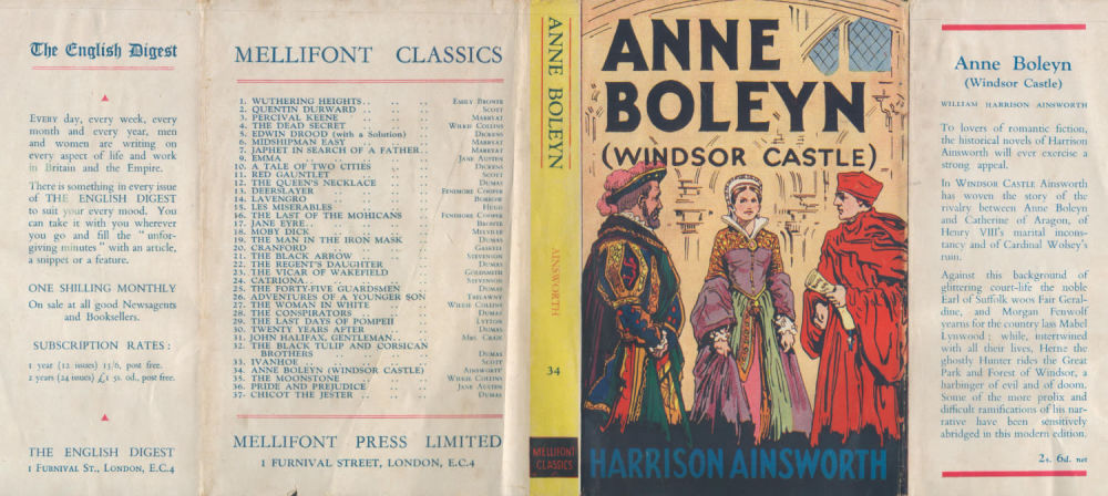 Lot 701: D/W for Anne Boleyn (Windsor Castle). Excellent condition....