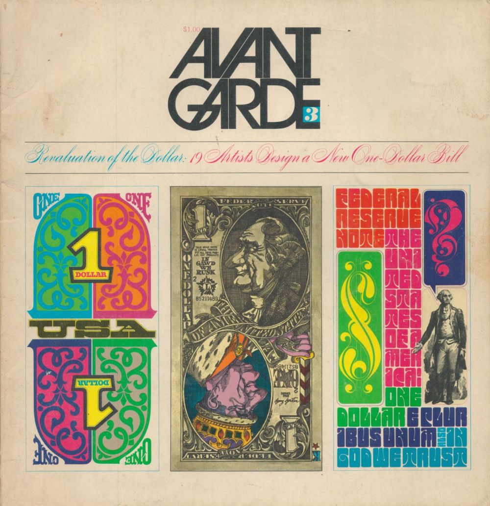 Lot 706: Avant Garde Magazine May Issue 1968. Published monthly...
