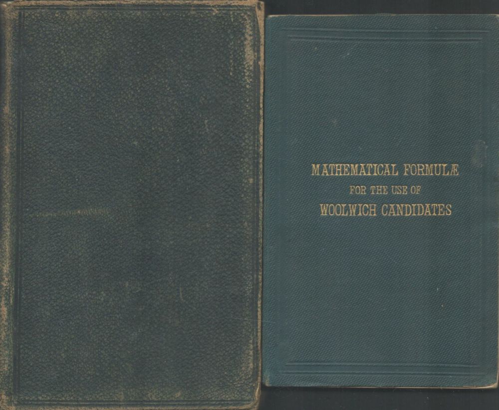 Lot 730: Formulae in Pure and Mixed Mathematics. For the...