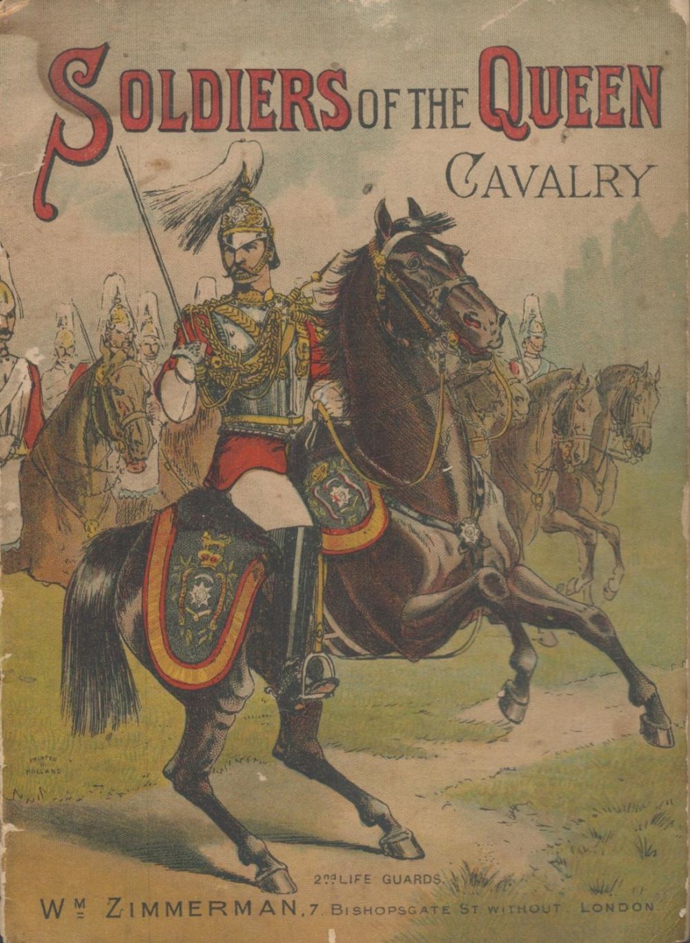 Lot 736: Soldiers of The Queen's Cavalry 2nd Life Guards....