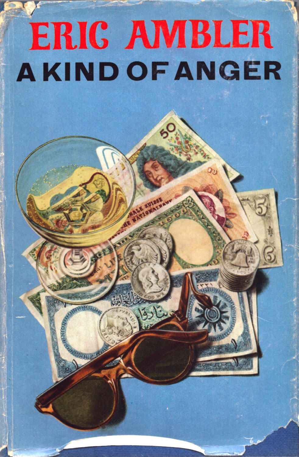 Lot 815: Eric Ambler. A Kind Of Anger. D/W 1st...