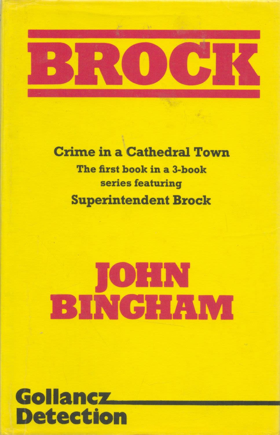 Lot 832: John Bingham Brock Fine D/W 1st Edition1981. From...