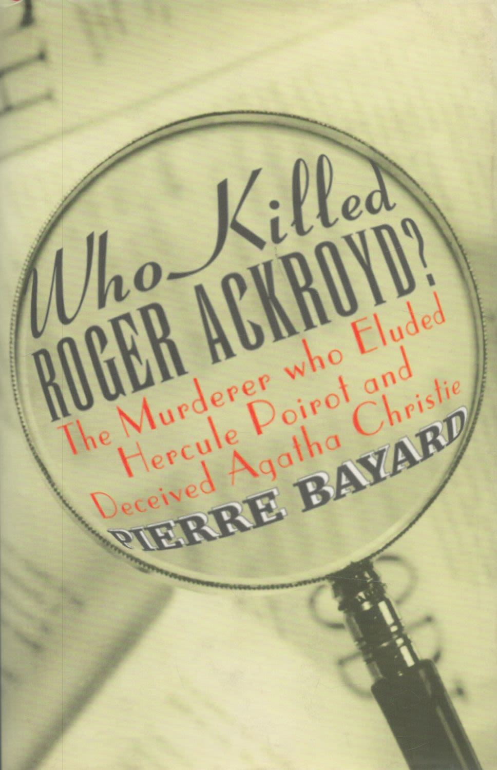 Lot 876: Agatha Christie Who Killed Roger Ackroyd Fine D/W...