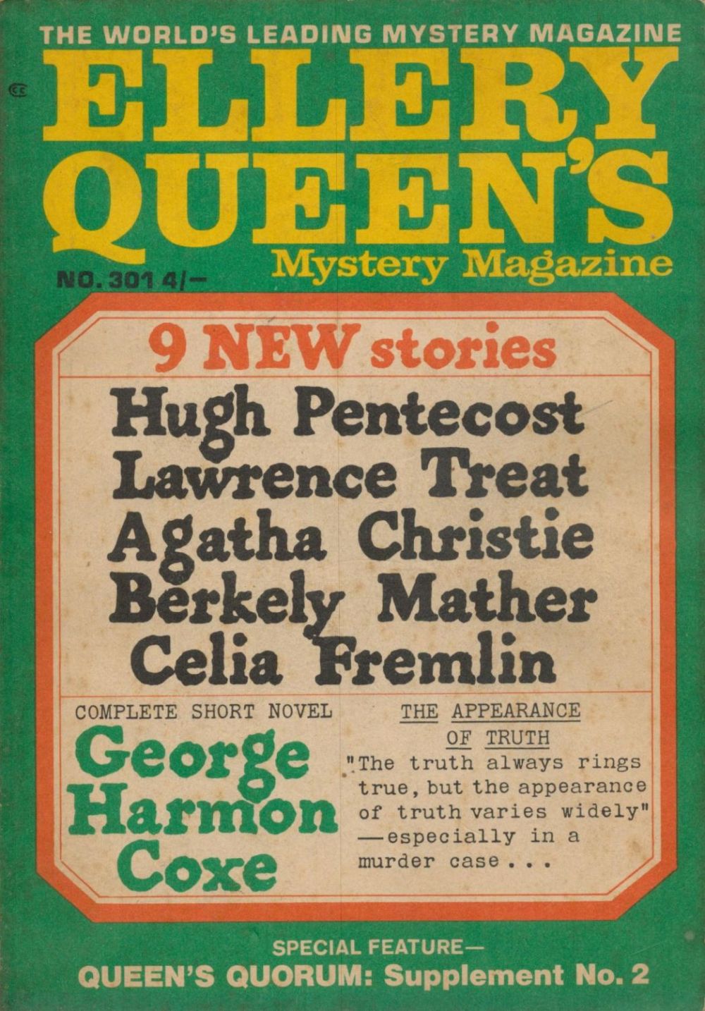 Lot 886: The Companion December 1968. From single vendors book...