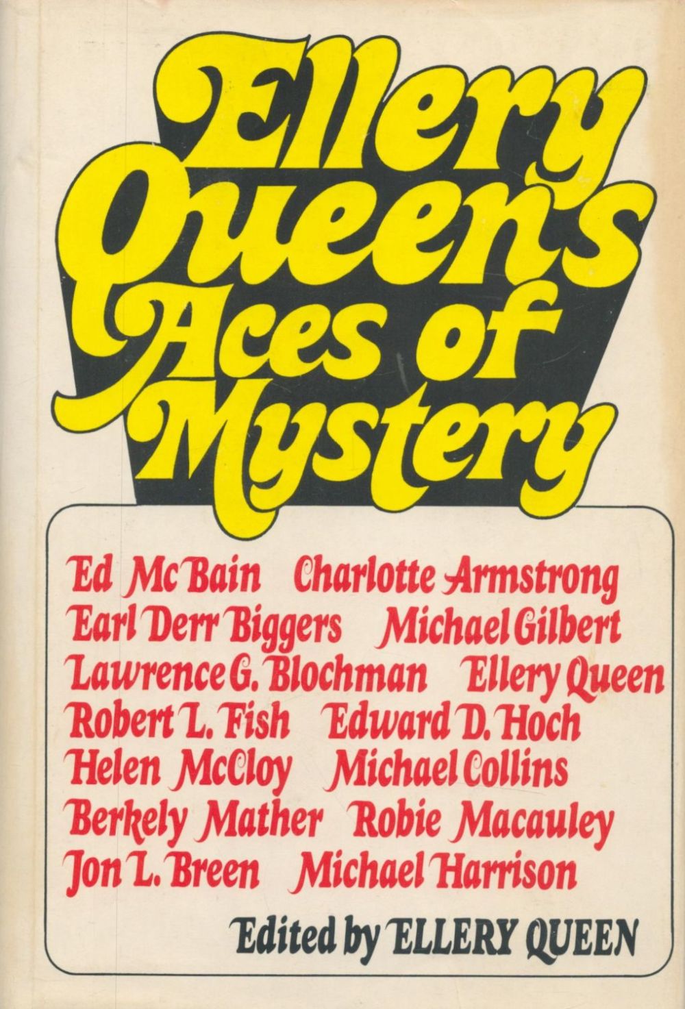 Lot 957: Ellery Queen Aces Of Mystery Fine D/W 1st...