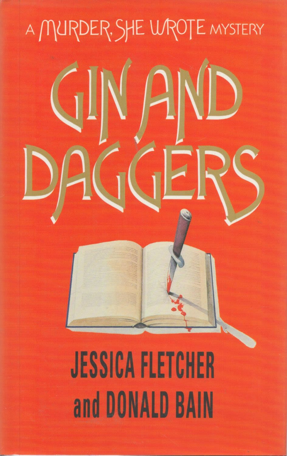 Lot 959: Jessica Fletcher Gin and Daggers Fine D/W 1st...