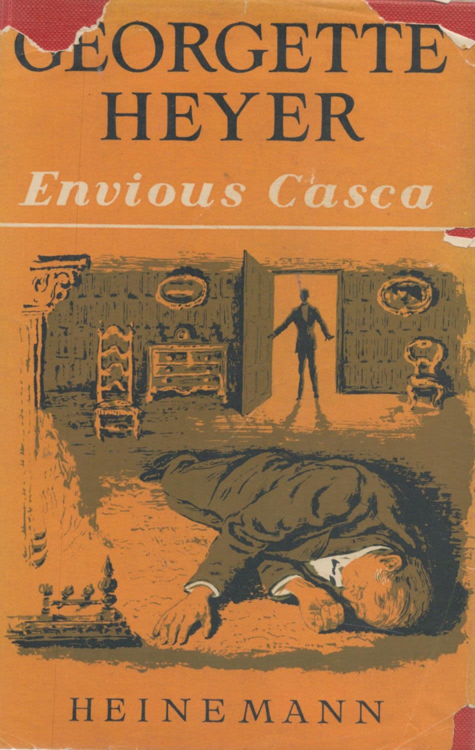 Lot 1029: Georgette Heyer Envious Casca D/W Reprint 1955. From...