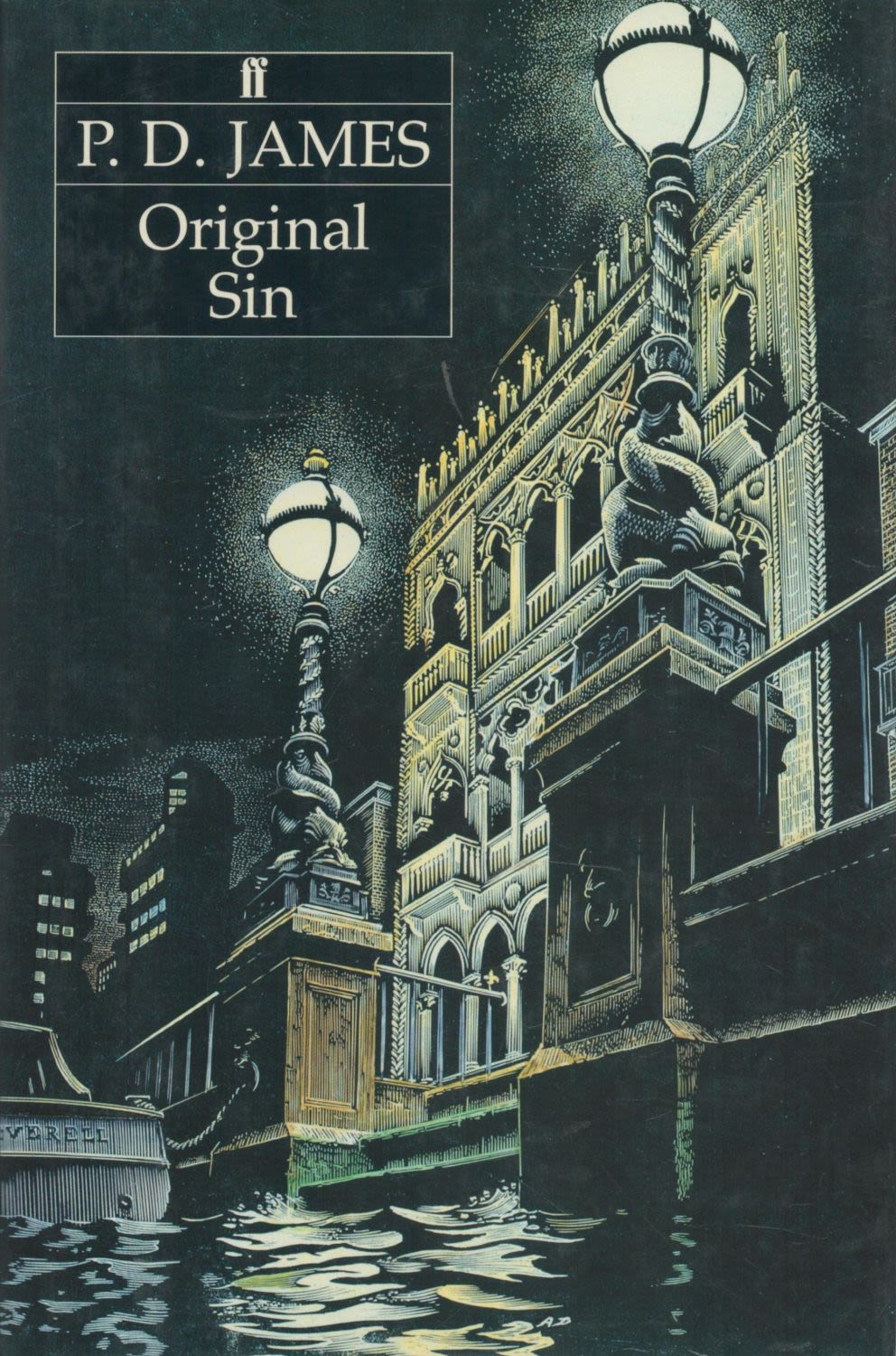 Lot 1058: P. D. James Original Sin Fine D/W 1st...