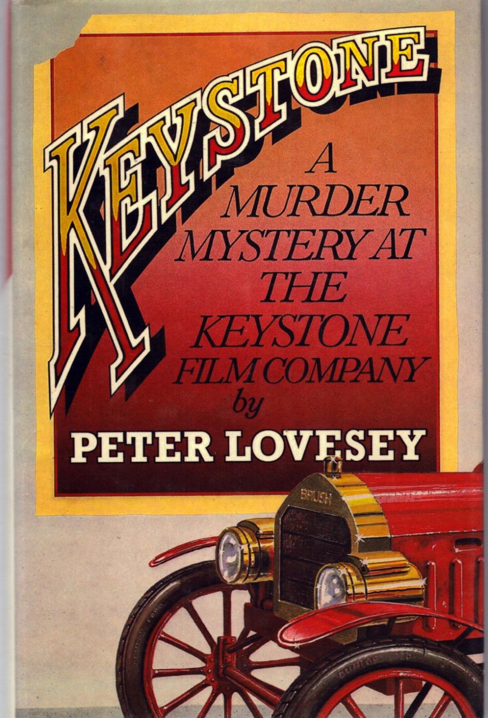 Lot 1080: Peter Lovesey Keystone Fine D/W 1st Edition 1983....