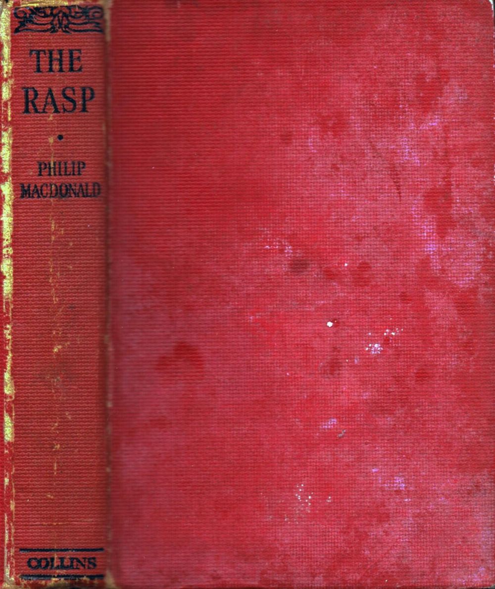 Lot 1090: Philip Macdonald The Rasp Early reprint Circa 1920s....