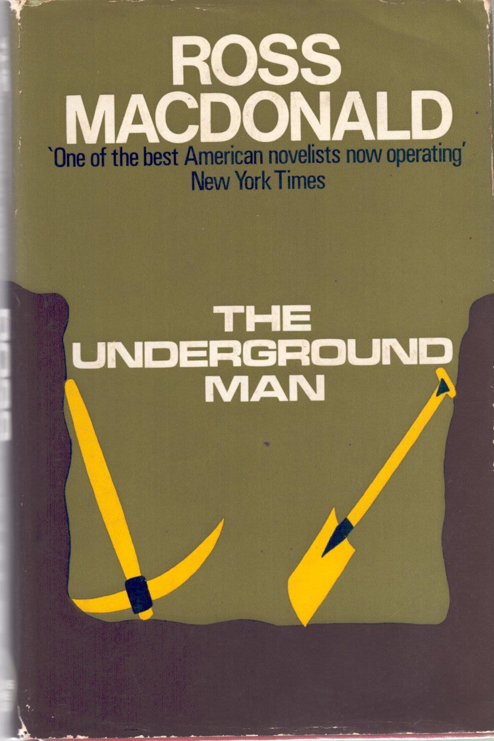 Lot 1091: Ross Macdonald The Underground Man Fine D/W 1st...