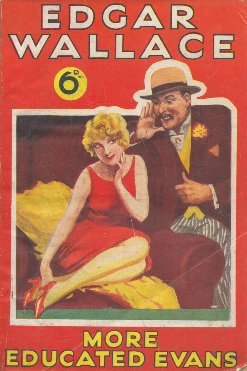 Lot 1207: Edgar Wallace More Educated Evans Collins No. 103...