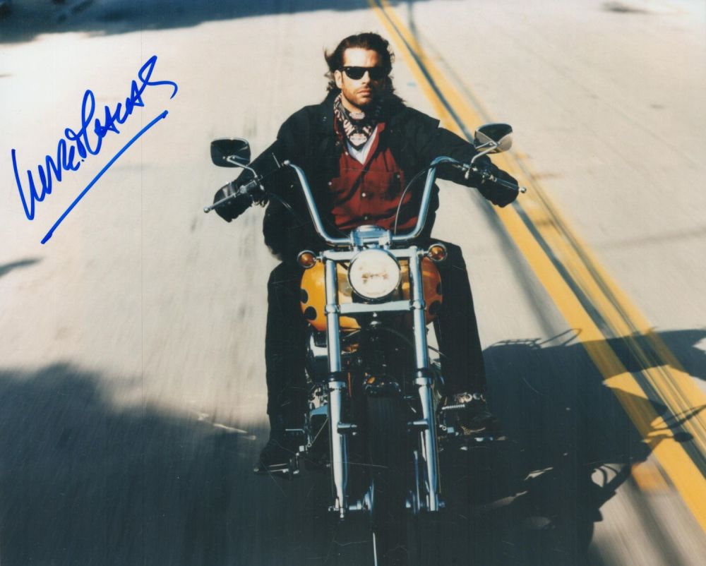 Lot 184: Lorenzo Lamas signed 10x8 inch colour photo. Good...