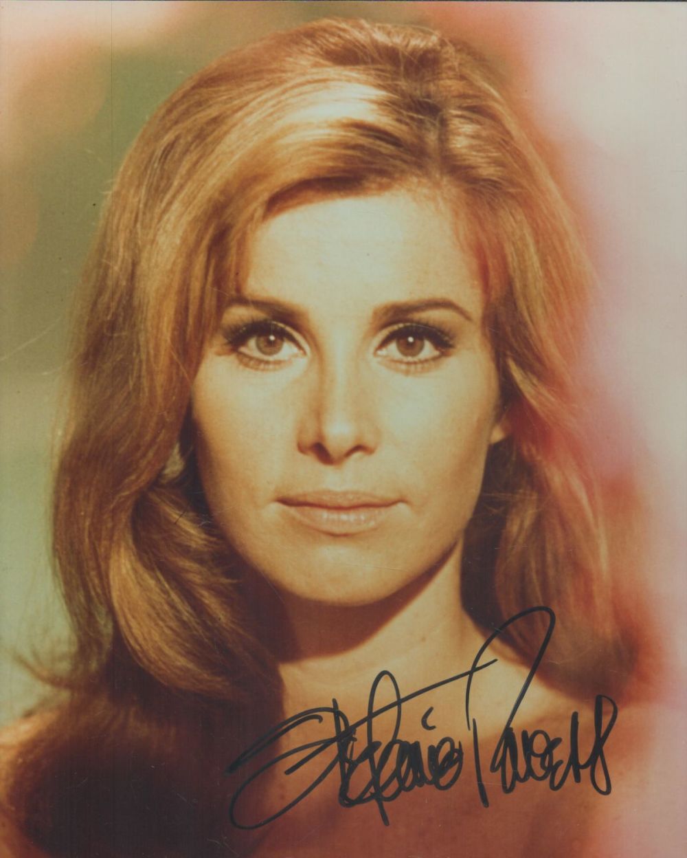 Lot 263: Stephanie Powers signed 10x8 inch colour photo. Good...
