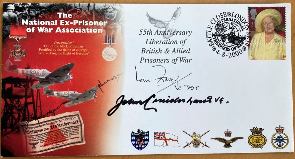 Lot 58: WW2 Victoria Cross winners John Cruickshank VC, Ian...