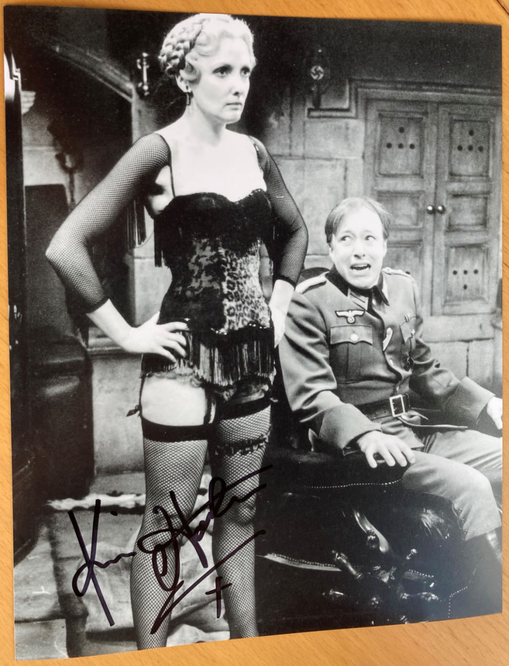 Lot 83: Allo Allo Kim Hartman as Helga in underwear...