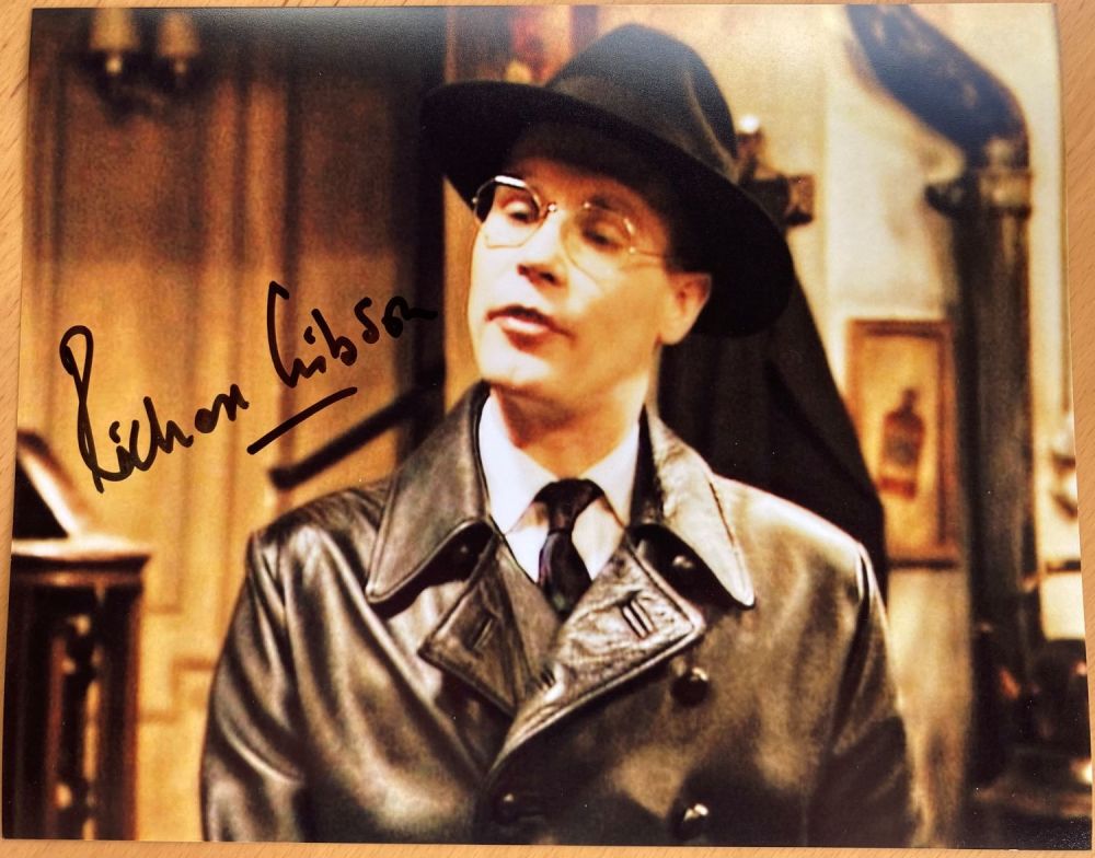 Lot 84: Allo Allo Richard Gibson as Herr Flick signed...