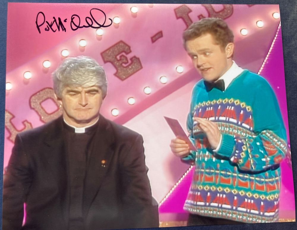 Lot 101: Father Ted cult comedy series 8x10 photo signed...