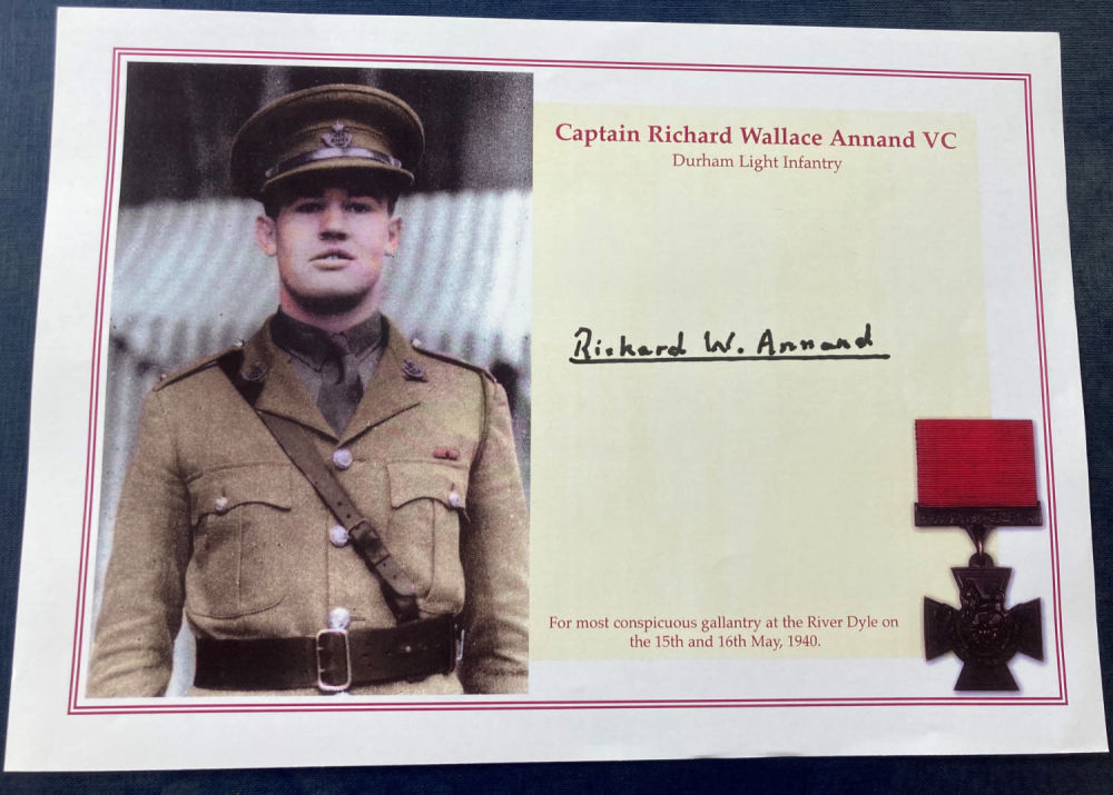 Lot 117: WW2 Victoria Cross winner Capt Richard Annand VC...