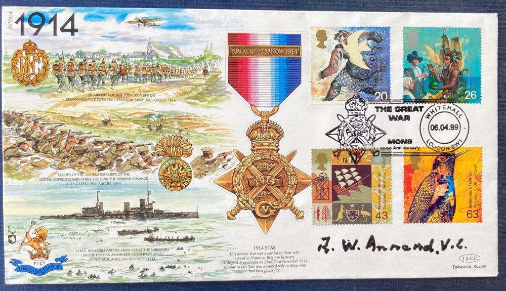 Lot 123: WW2 Victoria Cross winner Capt Richard Annand VC...