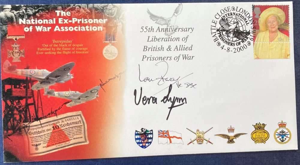 Lot 127: Vera Lynn Ian Fraser VC Earl Haig (on...