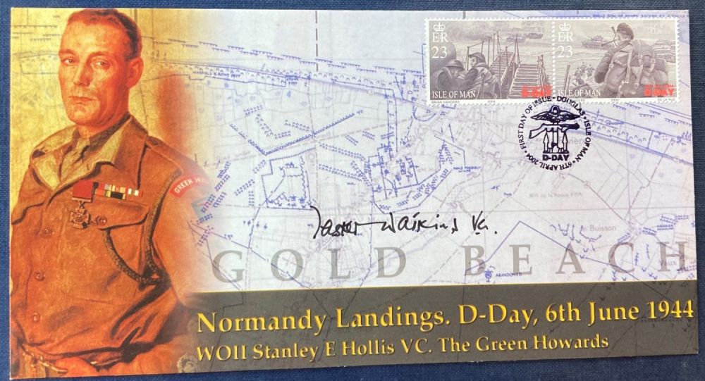 Lot 129: WW2 Victoria Cross winner Sir Tasker Watkins VC...
