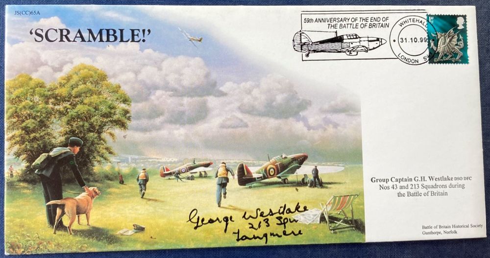 Lot 139: WW2 Battle of Britain Grp Capt George Westlake...