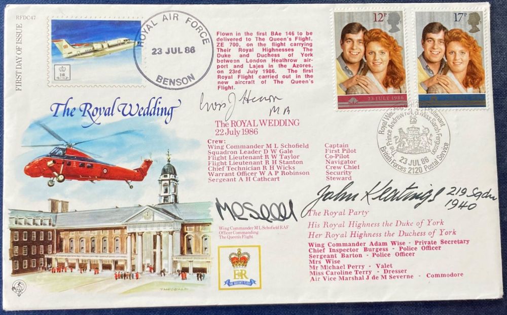 Lot 144: WW2 Battle of Britain John Keatings 219 sqn...