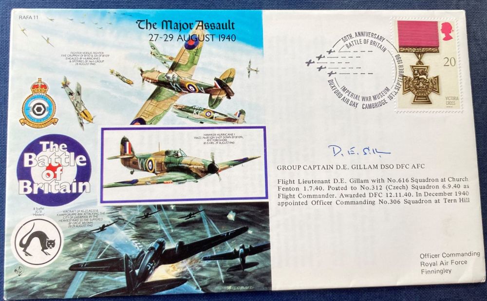 Lot 155: WW2 Battle of Britain ace Grp Capt D...