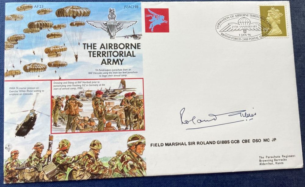 Lot 164: WW2 Field Marshall Sir Roland Gibbs DSO MC...