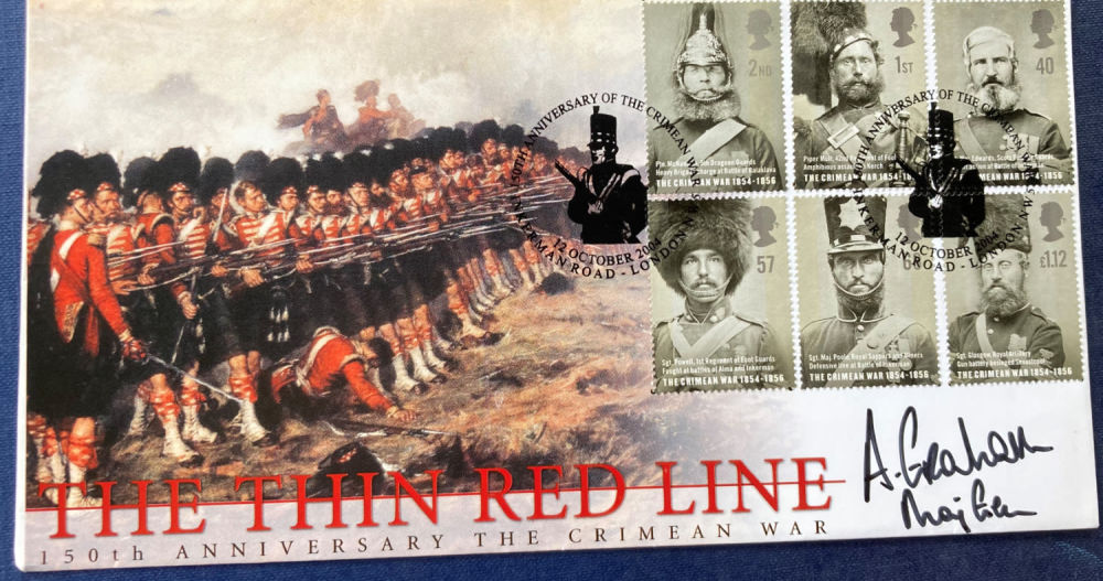 Lot 173: Major General A Graham Signed Scott FDC The...