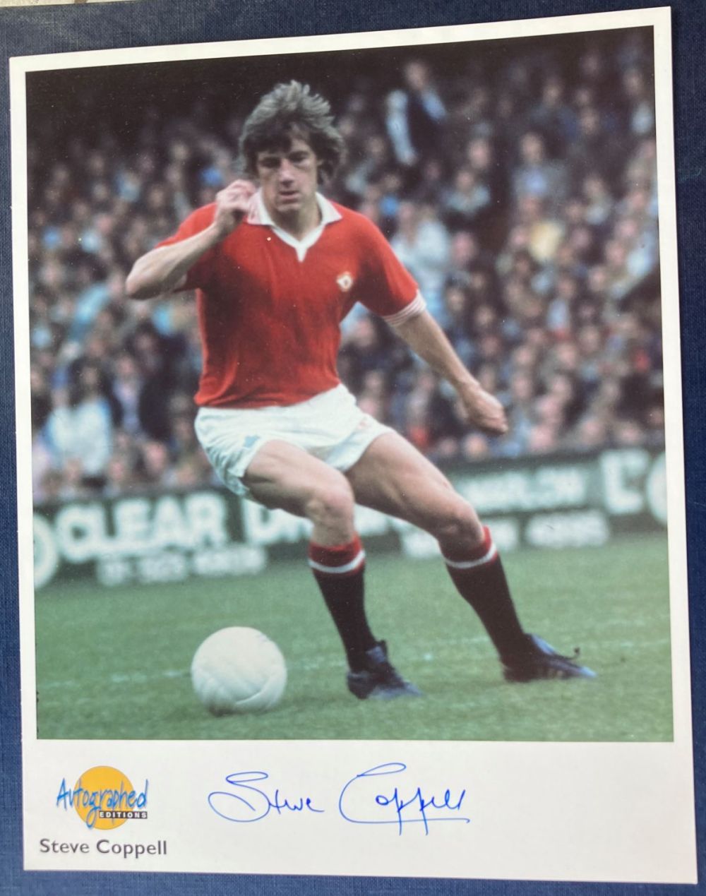 Lot 180: Football Steve Coppell signed 10 x 8 inch...