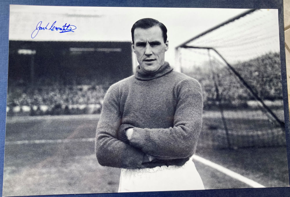 Lot 187: Football Jack Crompton signed 12 x 8 inch...