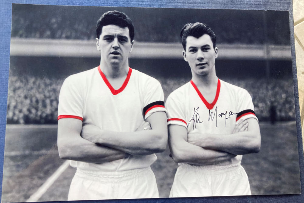 Lot 188: Football Ken Morgans signed 12 x 8 inch...