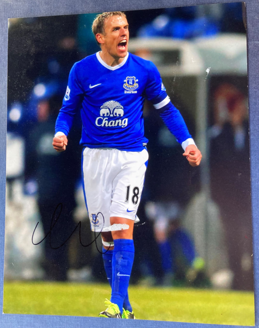 Lot 189: Football Phil Neville signed 10 x 8 inch...