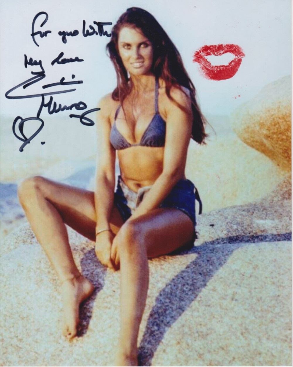 Lot 194: James Bond Caroline Munro sexy swimsuit 10 x...