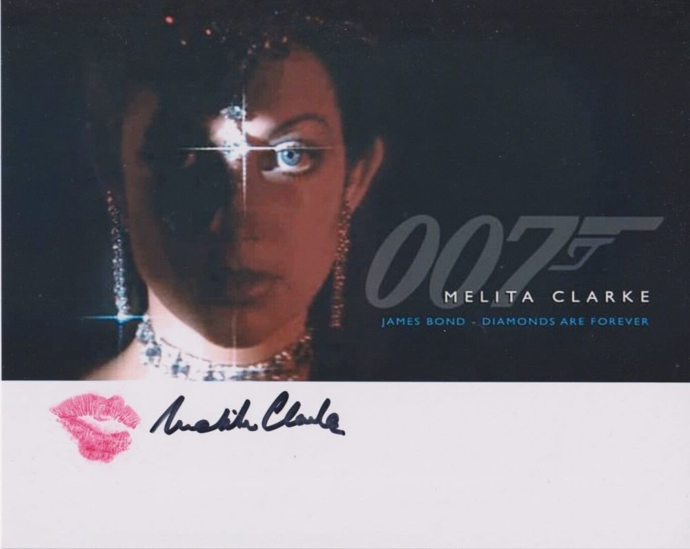 Lot 197: James Bond Melita Clarke 10 x 8 colour...