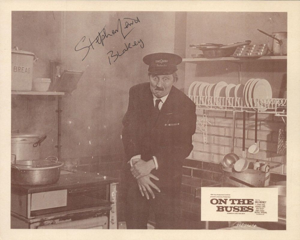 Lot 57: On The Buses, a 10x8 sepia style film...