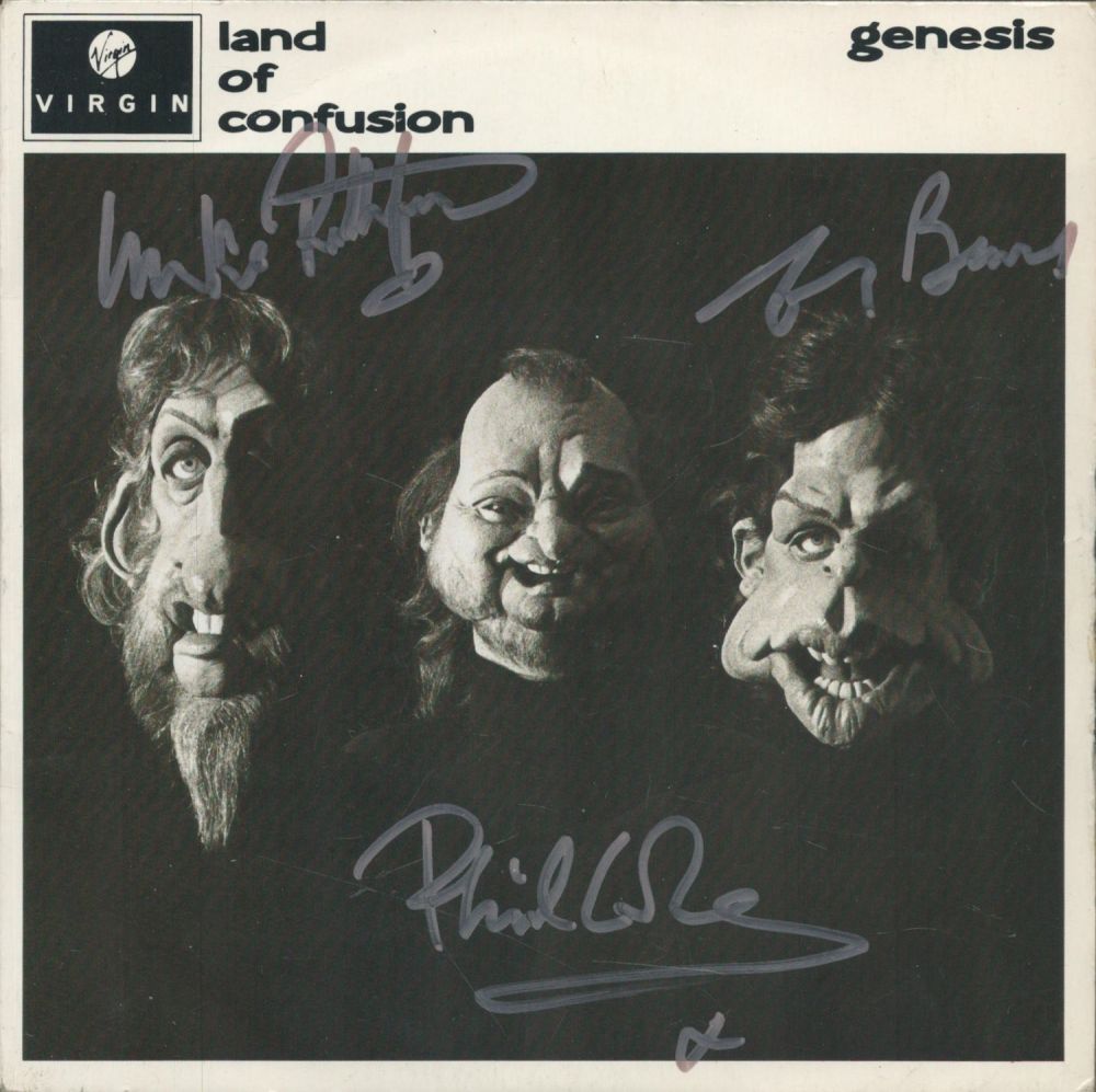 Lot 64: Genesis, a vinyl 7" single of Land of...