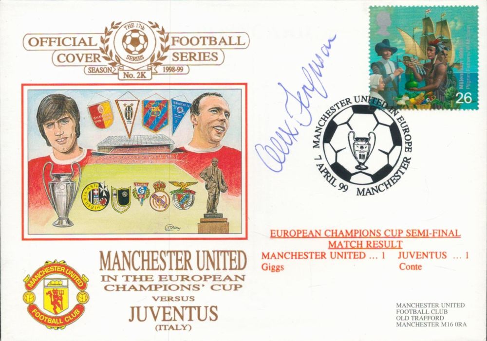 Lot 157: Football Alex Ferguson signed Manchester United in the...