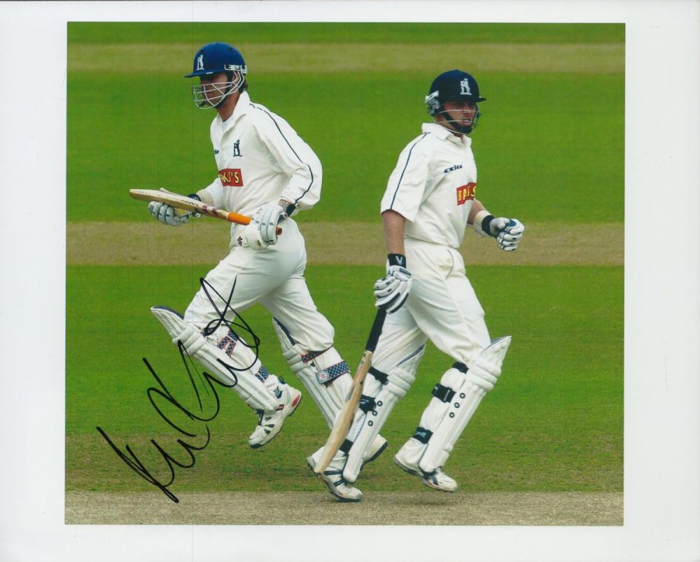 Lot 244: Cricket Nick Knight signed 10x8 inch colour photo...