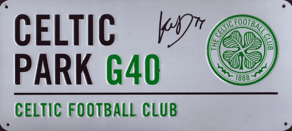 Lot 259: Football Karamoko Dembele signed Celtic Park G40 Celtic...