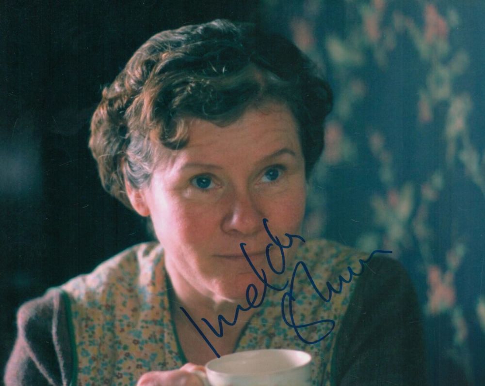 Lot 312: Imelda Staunton signed 10x8 inch colour photo. Good...