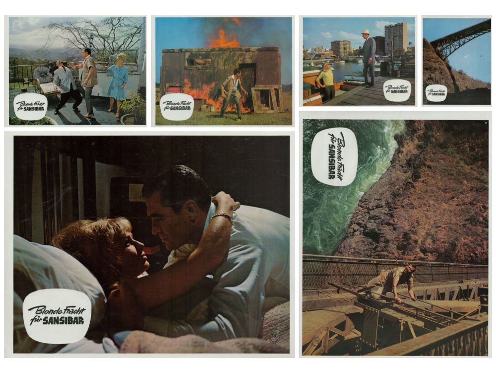 Lot 322: Collection 6 x medium size colour film posters...