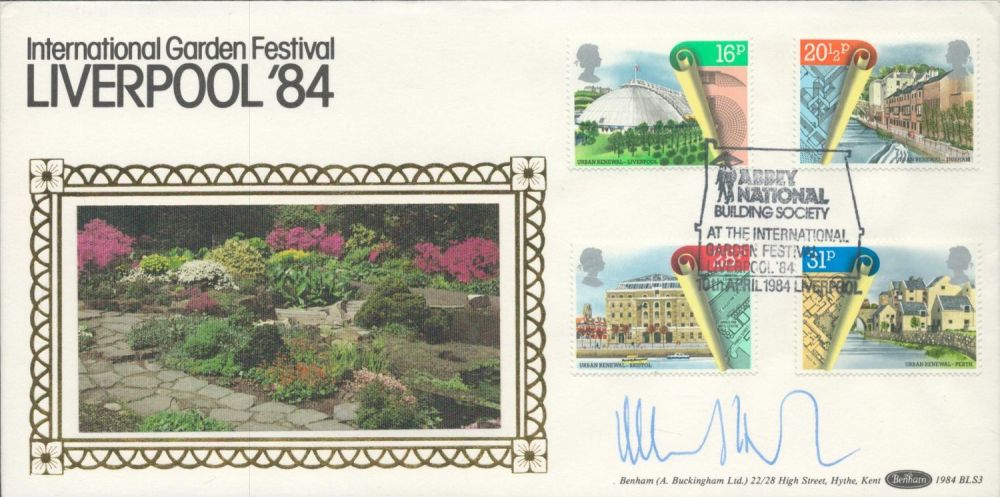 Lot 563: Michael Heseltine signed Liverpool 84 FDC. 10/4/84 Liverpool...