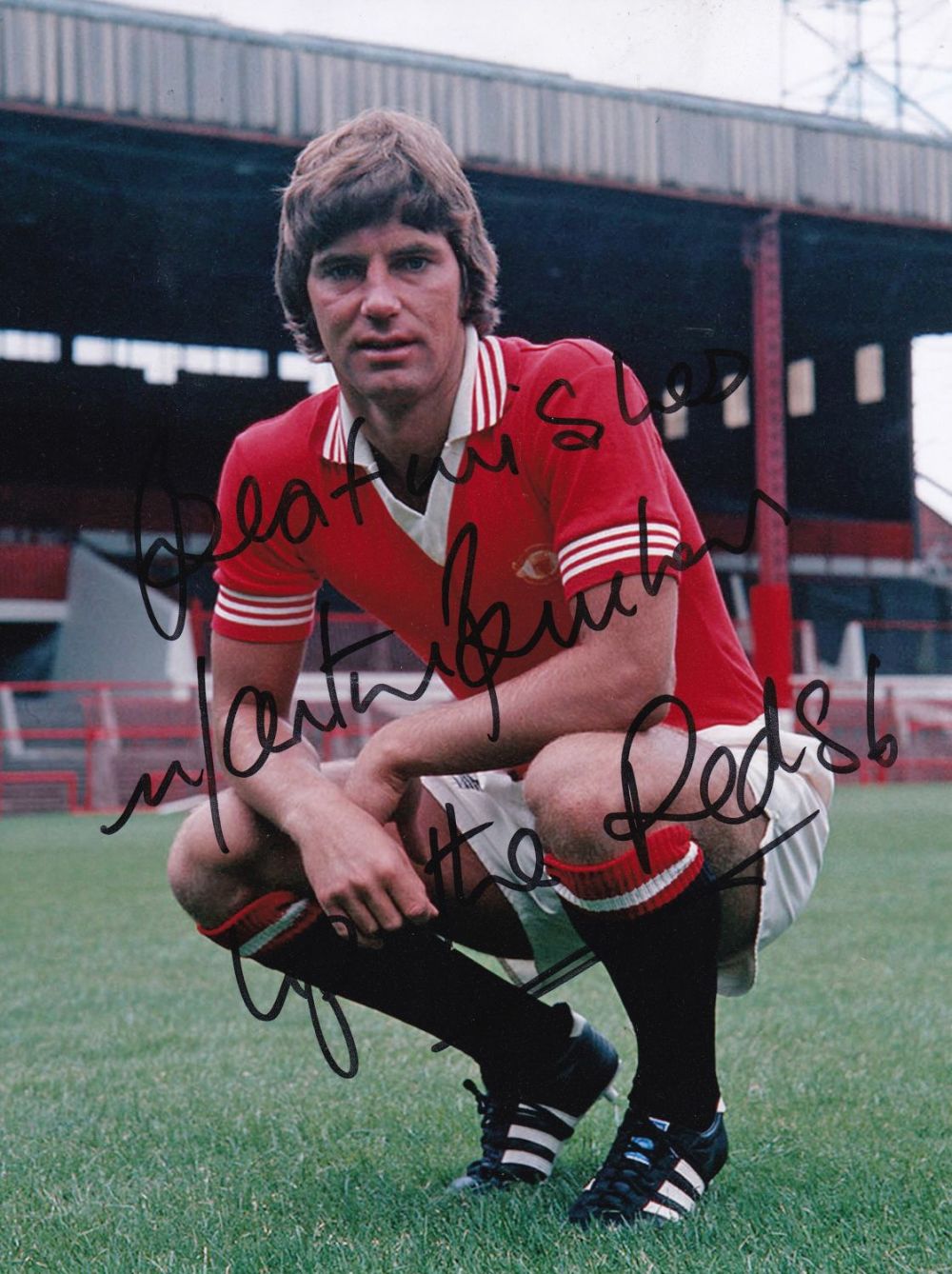 Lot 625: Autographed MARTIN BUCHAN 8 x 6 photo :...